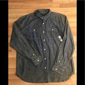 Old Navy Darkwash Long Sleeve shirt 3XL